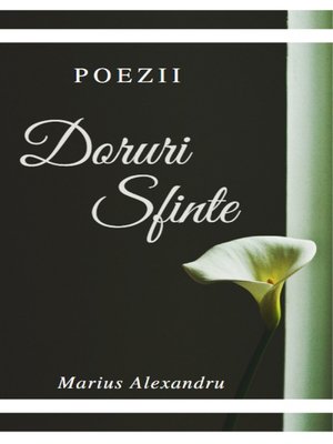 cover image of Doruri Sfinte-Poezii